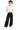 PANTALONE NEVER TOO BAMBINO NERO - L'armadio di Giò