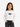 T-shirt bambina con brillantini DS2 — Bianco — dettaglio 3